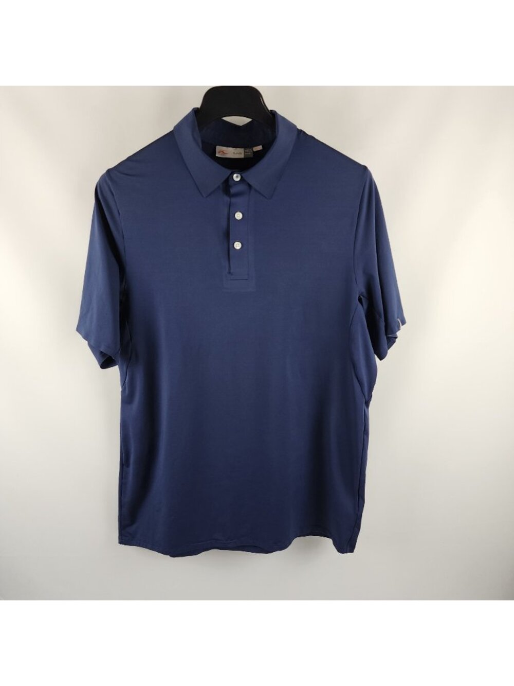 Kjus Shirt Mens XL Navy Blue S/S Golf Performance Polo